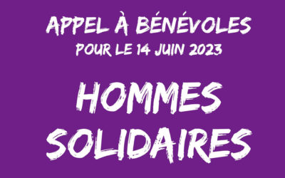 Hommes solidaires wanted!!