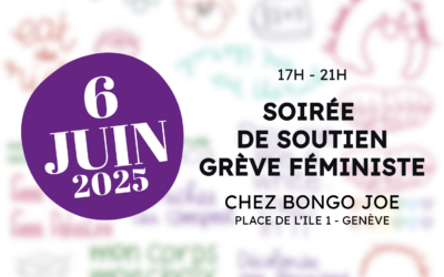 6 juin 2025 – Soirée de soutien a la grève féministe