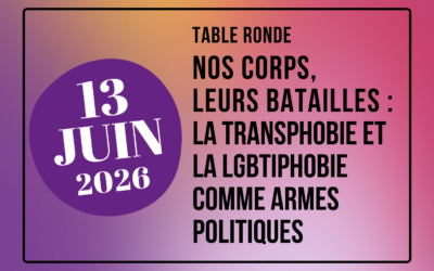 13 juin 2026-table ronde nos corps, leurs batailles